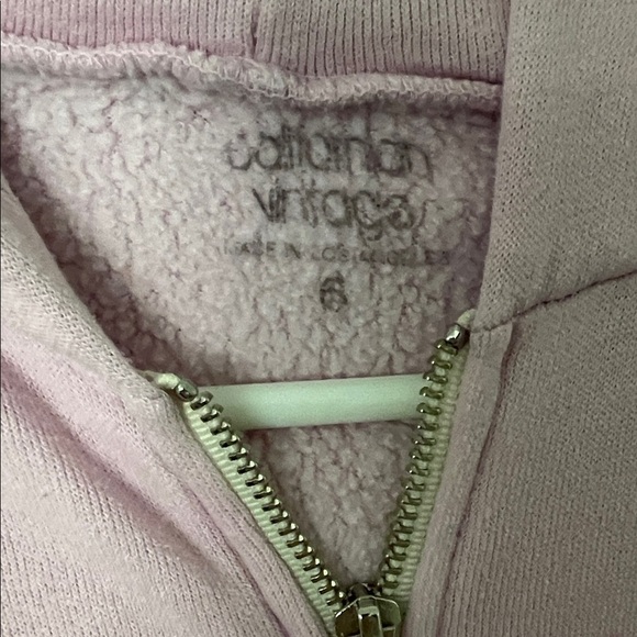 californian vintage, MADE IN LOS ANGELES full zip hoodie size 6 - Picture 2 of 5